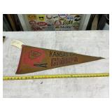 KC CHIEFS PENDANT BANNER VINTAGE 29.5' X11'