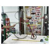 OLD ENGLAND PENNY FARTHING BIGWHEEL BICYCLE