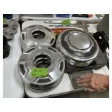 VINTAGE FORD 4X4 HUBCAPS X6