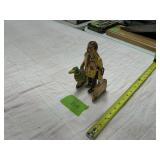 TIN TOY-MARX-WIND UP- THE BUTLER + EGG MAN