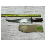 HANDMADE BOWIE STYLE 14.5' HUNTING KNIFE
