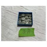 50 BUFFALO NICKELS READABLE DATES QTY 50