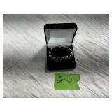 .925 SILVER BRACELET, 43G