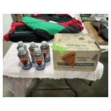 VINTAGE OILZUM MOTORCADE CHAIN LUBE- W BOX 5 CANS