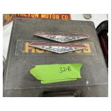 GTO-6.5 LITER FENDER BADGE