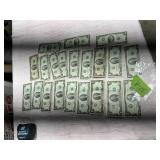 21- 2 DOLLAR BILLS 21 QTY