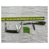 PAIR POCKET KNIVES-1 CUTMASTER, 1 PARKER LOT OF 2