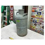 VINTAGE SKELLY OIL CO-EMBOSSED LETTERS 10 GAL CAN