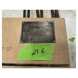 PACKARD BRASS VINTAG 12/37