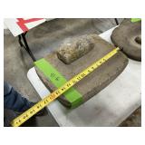 NATIVE AMERICAN METATE GRINDING STONE 15'X11'X4.5'