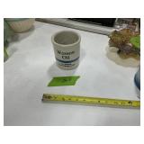 WESSON OIL STONEWARE CROCK