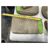 NATIVE AMERICAN GRINDING STONE 17'L X 10'W X 5.5'
