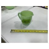 FIREKING JADEITE MILK PITCHER