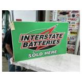 INTERSTATE BATTERY DEALER SIGN 48' X 30'
