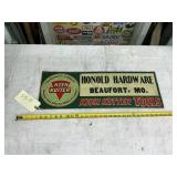 KEEN KUTTER- HONOLD HARDWARE VINTAGE TOOL SIGN ETC