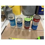 VINTAGE FORD ATLAS CANS FULL X4