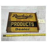 RAWLEIGHS-DEALER FLANGE SIGN- 13.5' T X 18'