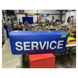 SERVICE SIGN- FORD DEALER 45'LX 18'TX 8'D NOT WORK