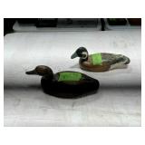 HAND CARVED WOODEN DUCKS