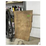 LARGE OAK SLAB 32' W X 56'L X 2 1/4 THICK