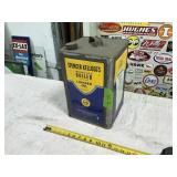 VINTAGE SPENSER KELLOG 5GAL BOILED LINSEED CAN