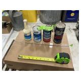 VINTAGE FORD ATLAS CANS FULL X4