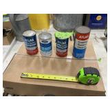 VINTAGE FORD ATLAS CANS FULL X4