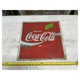 VINTAGE COCA COLA-DISFRUTA-SPANISH SIGN