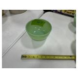 FIREKING JADEITE 7' BEADED EDGE BOWL