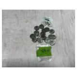 LOT OF 18 KENNEDY HALF DOLLARS