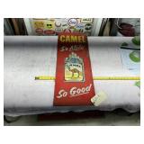 CAMEL CIGARETTE SIGN #111 SELF FRAMED 32' X 12'