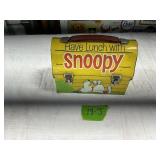 1968 SNOOPY LUNCH BOX- NO THERMOS