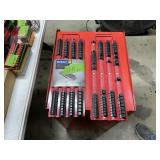 KOBALT METAL SOCKET STORAGE RACKS (X2)