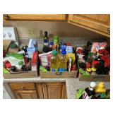 3 BOXED FOOD SPICES, OIL FLOUR