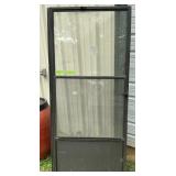 GLASS STORM DOOR