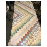 HAND STITCHED QUILT- 82' X82'