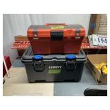 HART+BLACK+DECKER TOOL BOXES X2