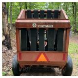 HESSTON FIATAGRI ROUND BALER MOD.5530 3.5'X4' BALE