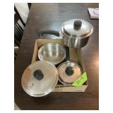 SALAD MASTER PANS AND LIDS