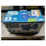 CENTRAL FORGE 5' BENCH VISE NEW IN BOX