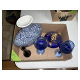 BLUE HOME DECOR ITEMS