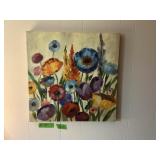POPPY PICTURE, 24' X 24'