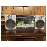 MONTGOMERY WARDS-PORTABLE STEREO-RADIO-TAPE DECK