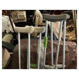 METAL CRUTCHES X2SETS