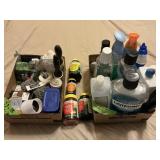 VITAMINS, MOUTHWASH, BATHROOM MISC ITEMS X2