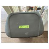 LOT OF 7 TRASH CANS VARIOUS SIZES