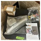 PELPRO PP130 PELLET STOVE W/ACCS. + PARTIAL BAG