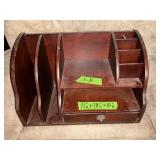 WOODEN DESK ORGANIZER