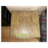 WOOD END TABLE 24'W X 24'D X26'H