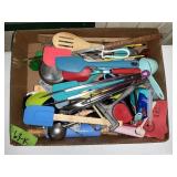 LOT OF MISC KITCHEN UTENSILS